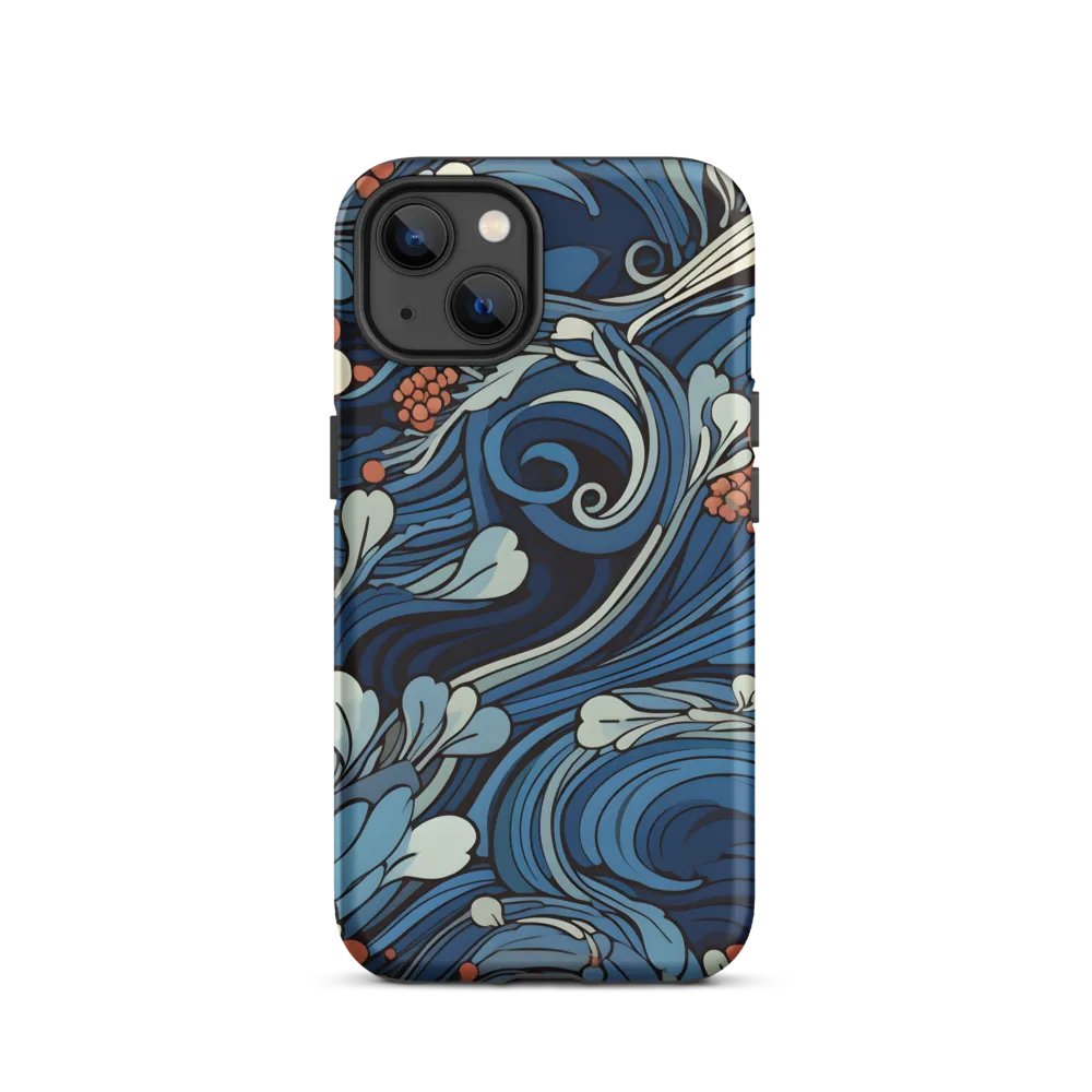 Nature's Elegance: An Oceanic Tapestry | Phone Case |  13 | Tough Case | Matte
