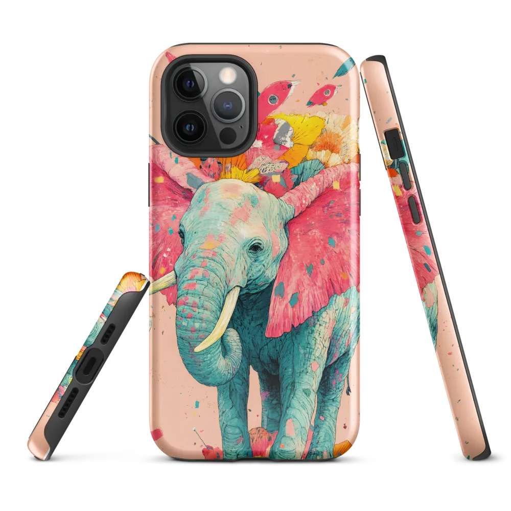 Whimsical Elegance: The Floral Elephant