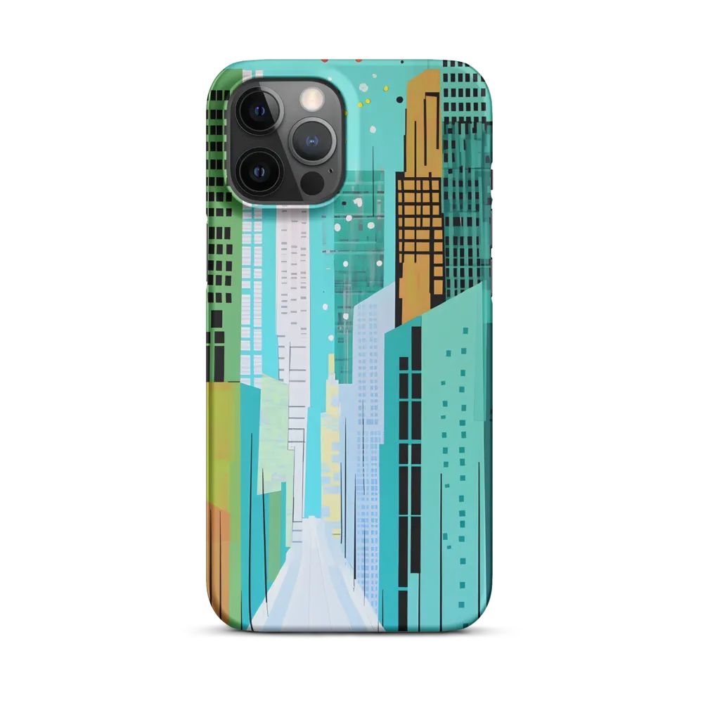 Urban Symphony in Turquoise