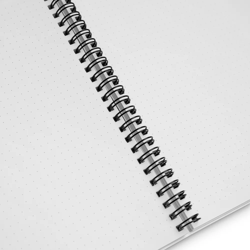 Contemplative Elegance | Spiral Notebook