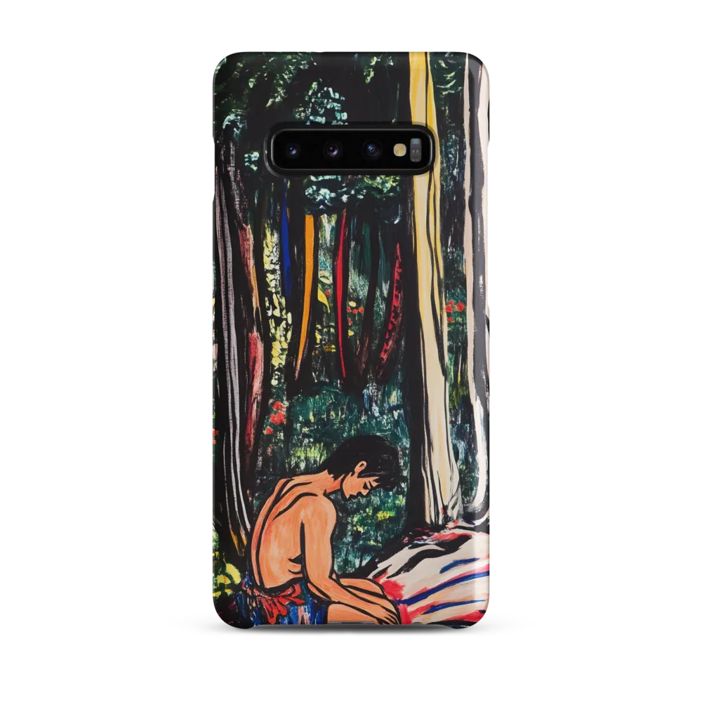 Contemplation in Nature | Phone Case |  S10 Plus | Snap Case | Matte
