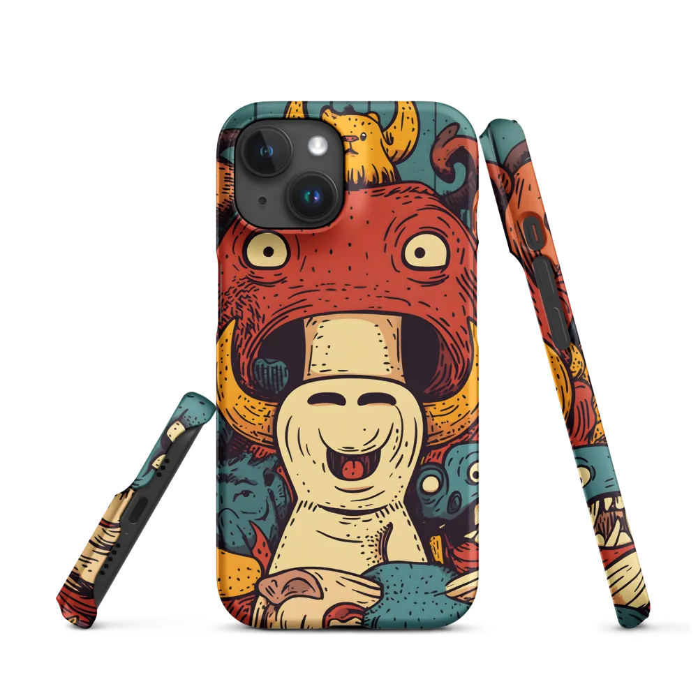 Whimsical Gathering of Creatures | Phone Case |  15 | Snap Case | Matte
