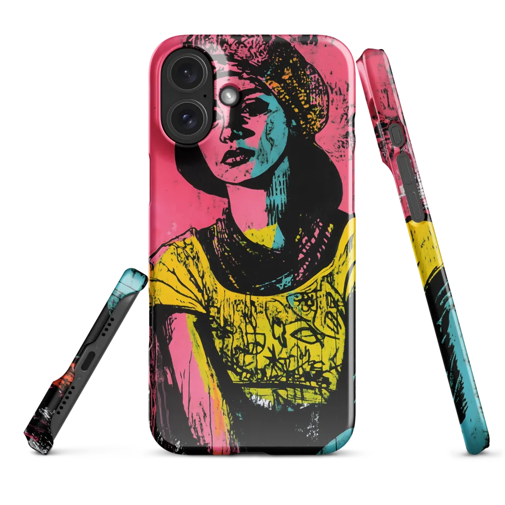 Urban Elegance: A Graffiti Portrait