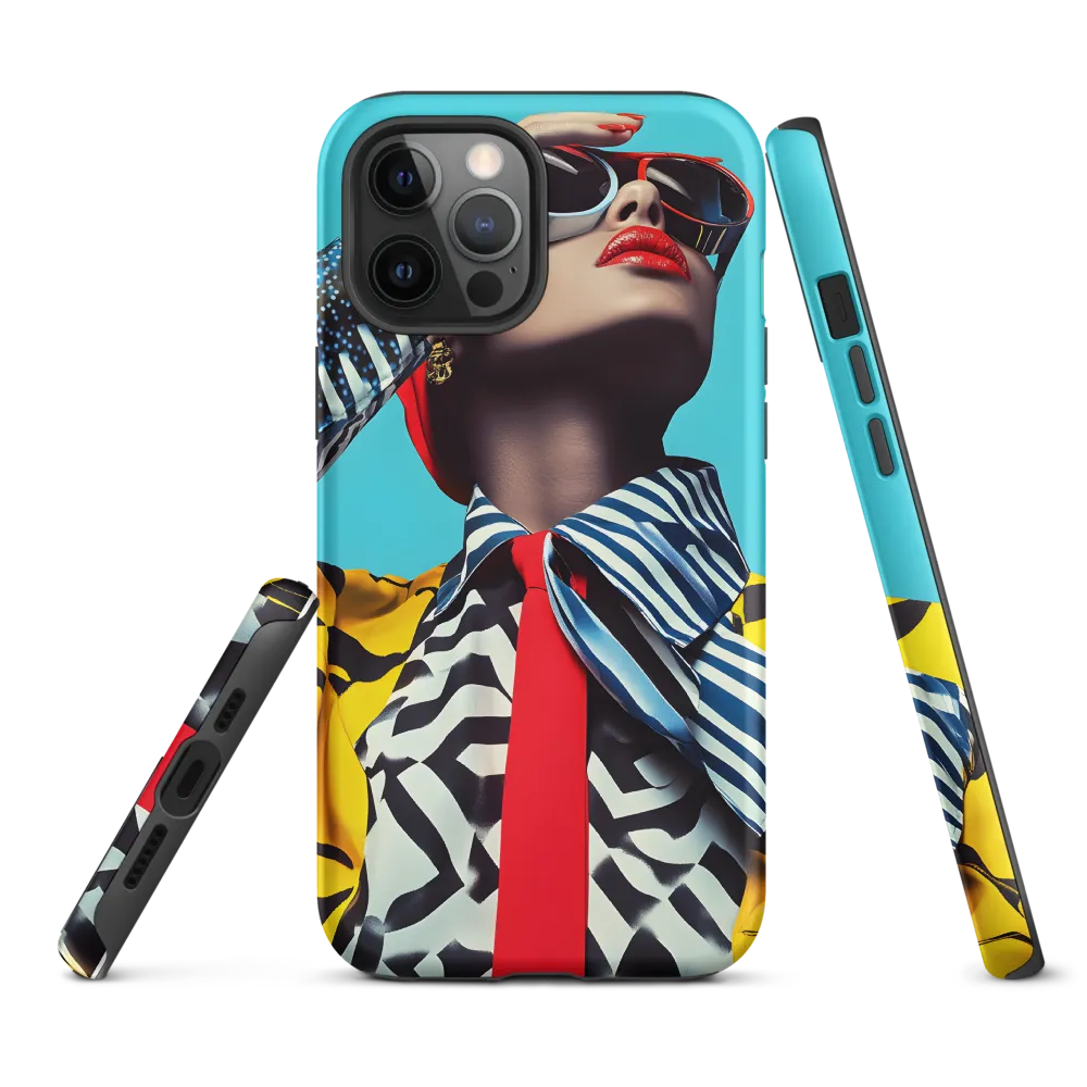 Chic Confidence in Bold Patterns