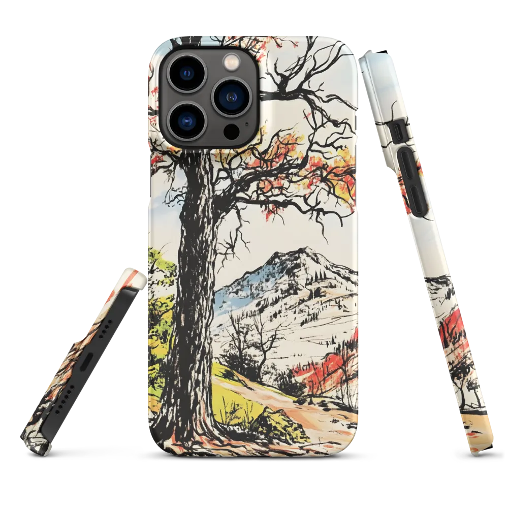 Autumn Majesty: The Guardian Tree | Phone Case |  13 Pro Max | Snap Case | Matte