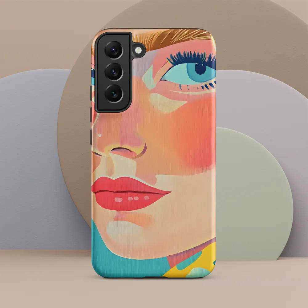 Vibrant Elegance: A Pop Art Portrait