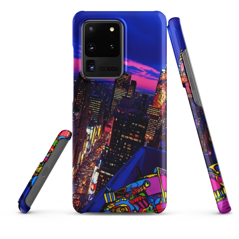 Neon Twilight: A City in Vibrance