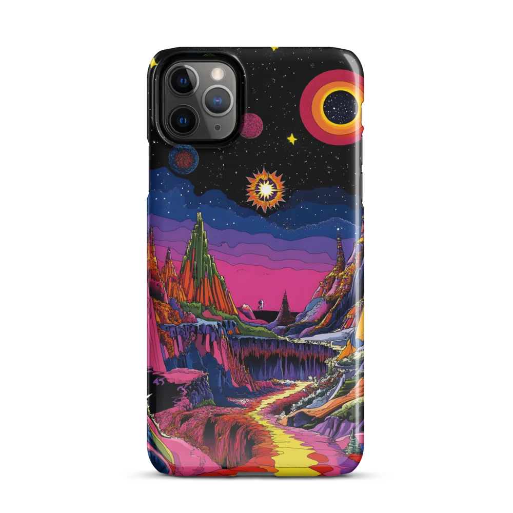 Galactic Wonders: A Journey Through an Alien Landscape | Phone Case |  11 Pro Max | Snap Case | Glossy