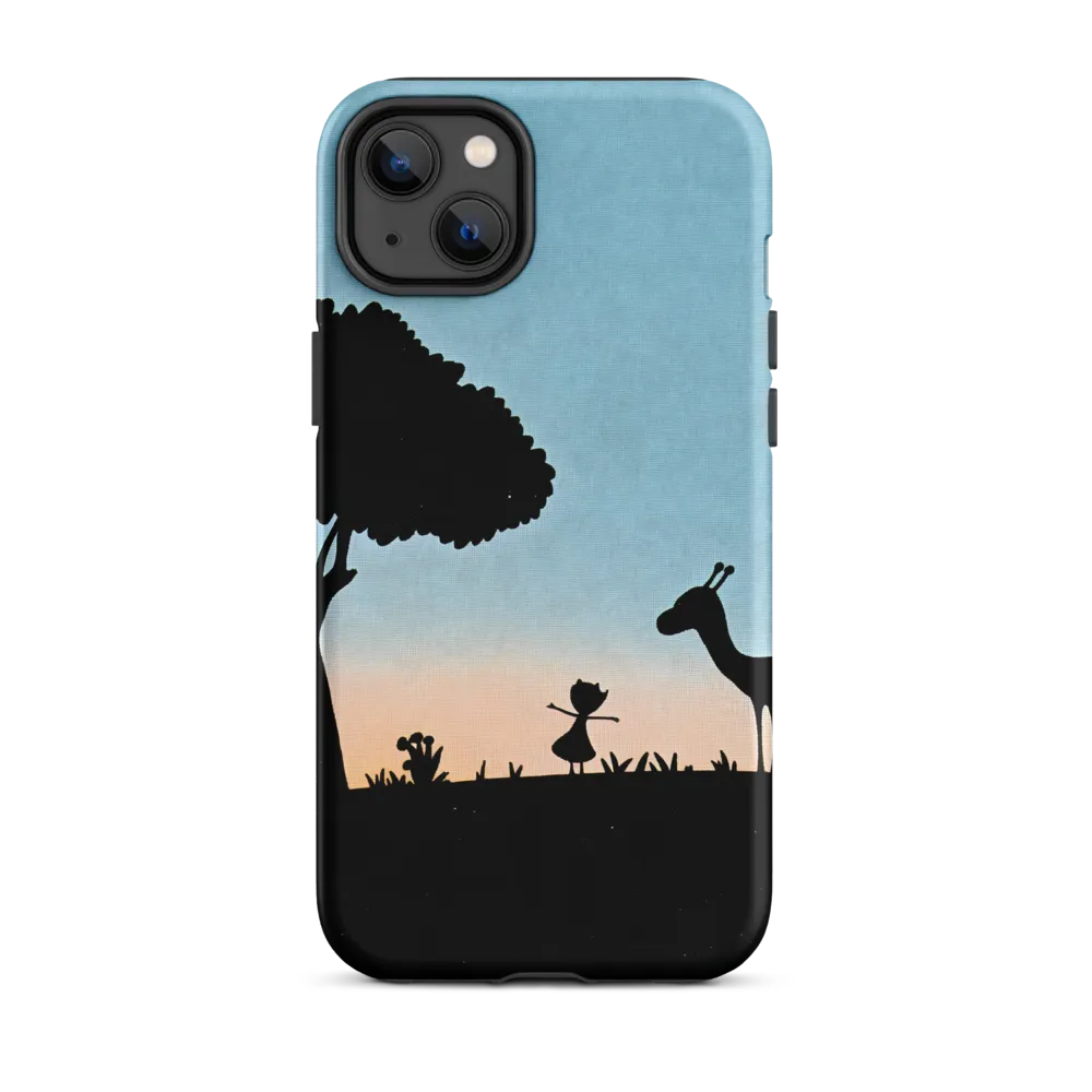 Curiosity in the Silhouette | Phone Case |  14 Plus | Tough Case | Matte