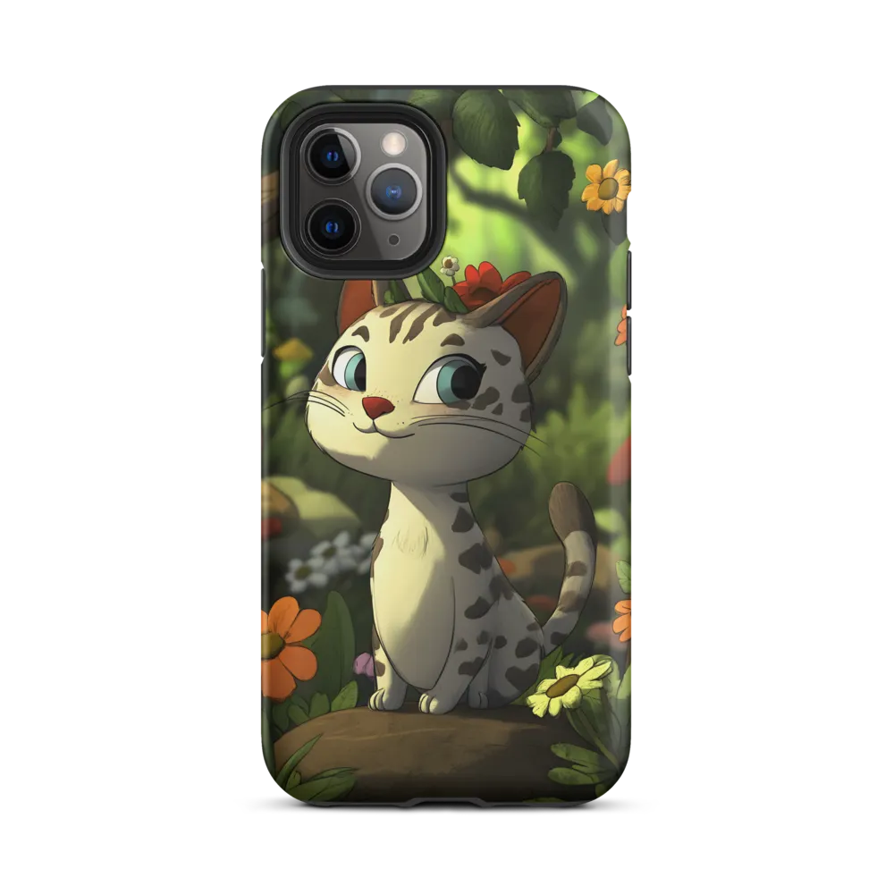 Whimsical Forest Cat