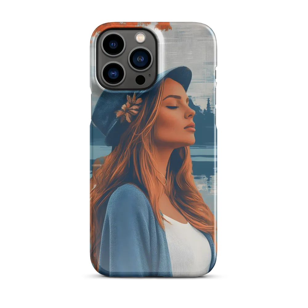 The Serene Reflection | Phone Case |  13 Pro Max | Snap Case | Glossy