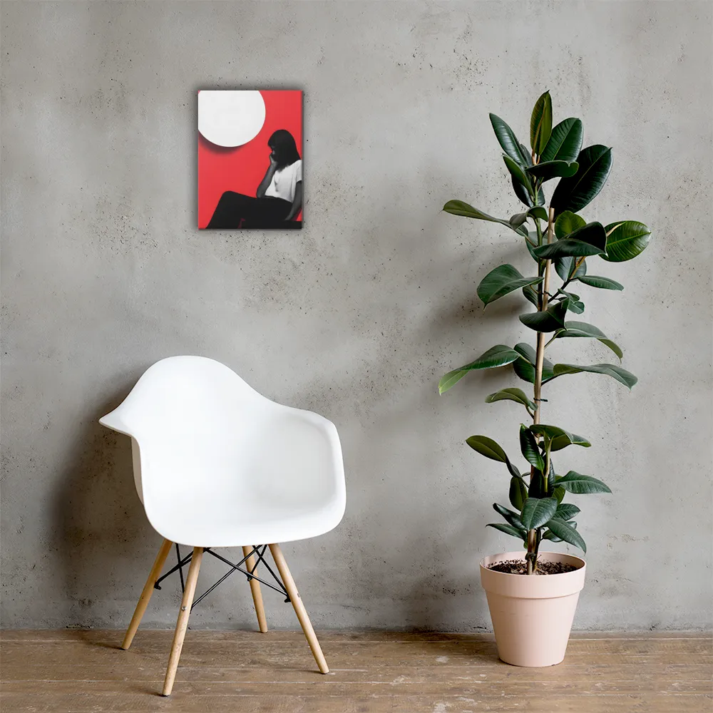 Contemplation in Red
