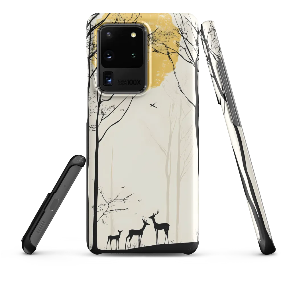 Silhouetted Serenity | Phone Case |  S20 Ultra | Snap Case | Matte