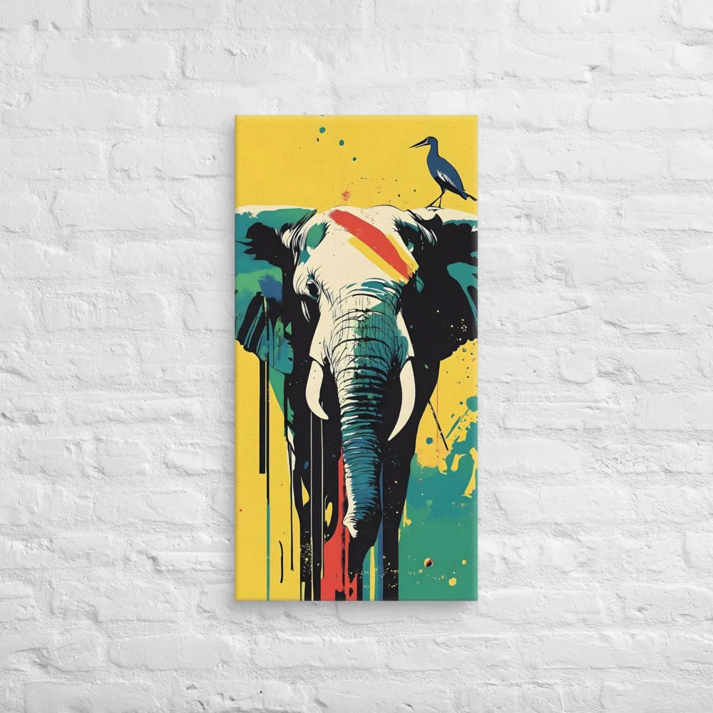 Elegance of the Wild: A Colorful Harmony | Art Print