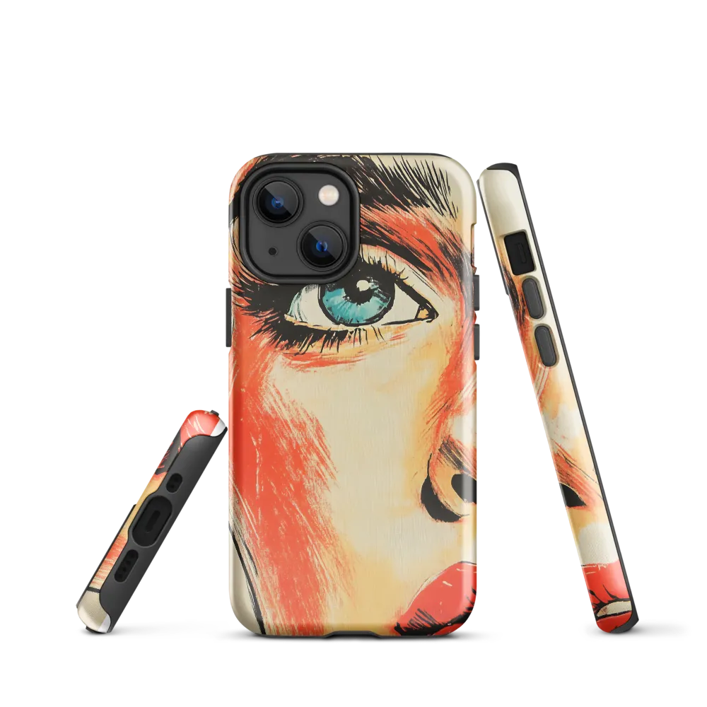 Intense Gaze: A Pop Art Portrait