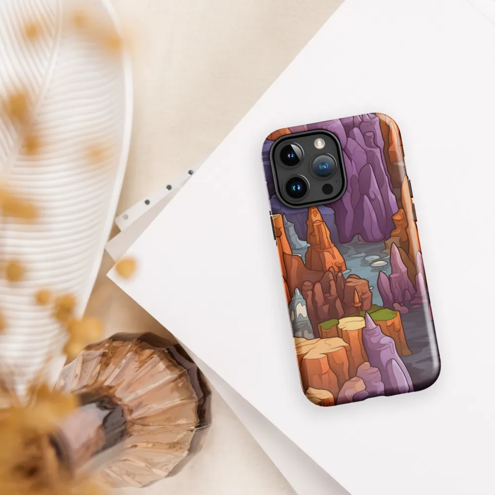 Vibrant Rockscape: A Digital Odyssey