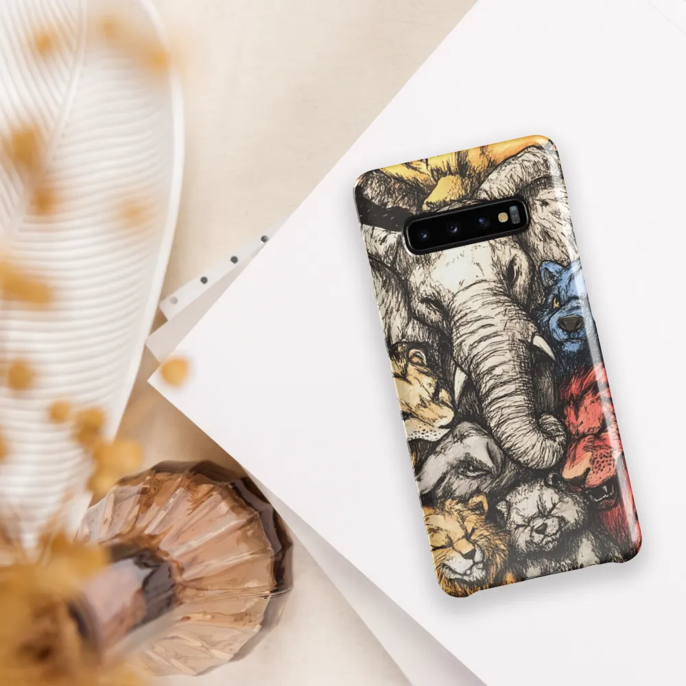 Majestic Unity of the Wild | Phone Case |  S10 Plus | Snap Case | Glossy