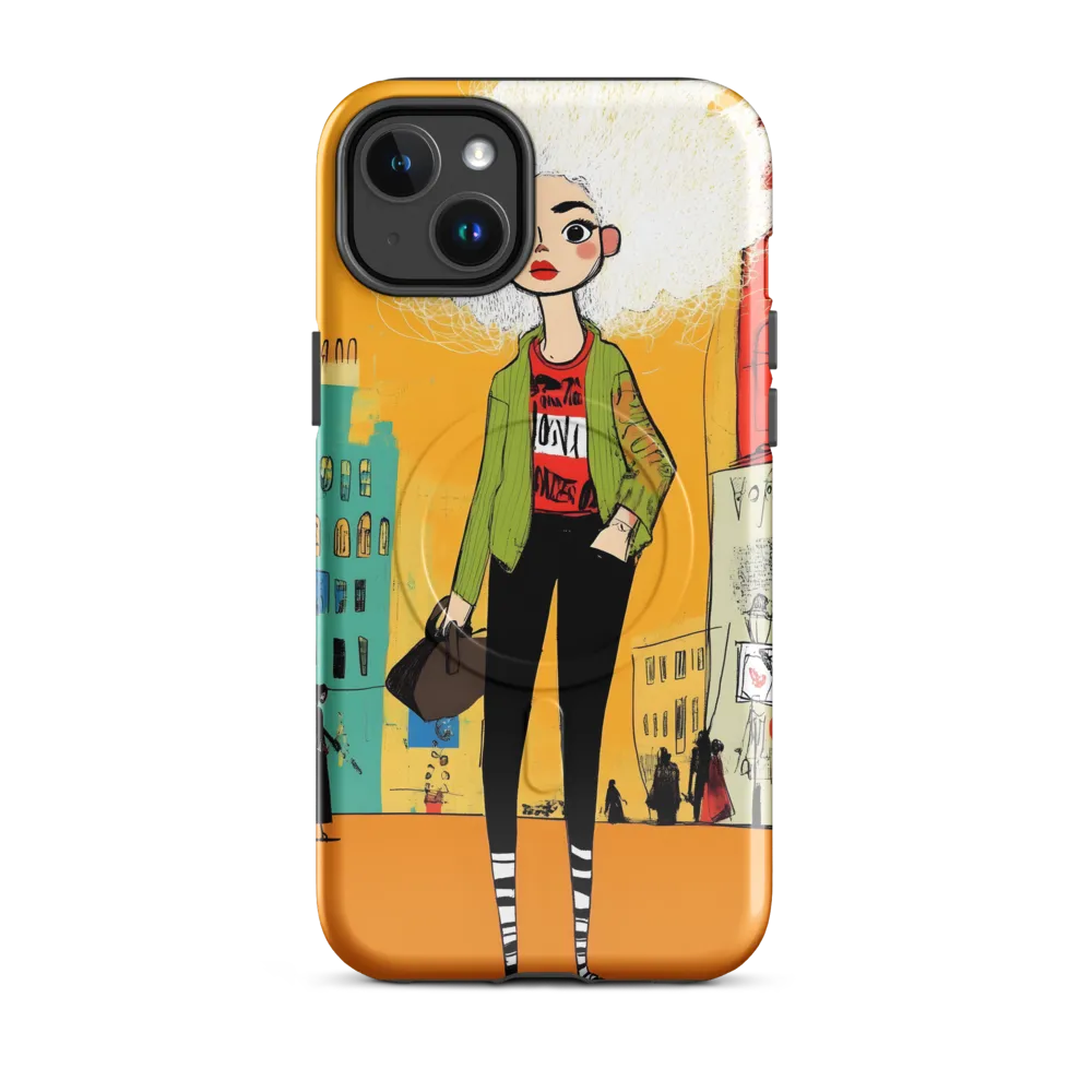 Urban Confidence | Phone Case |  14 Plus | MagSafe® Tough Case | Glossy