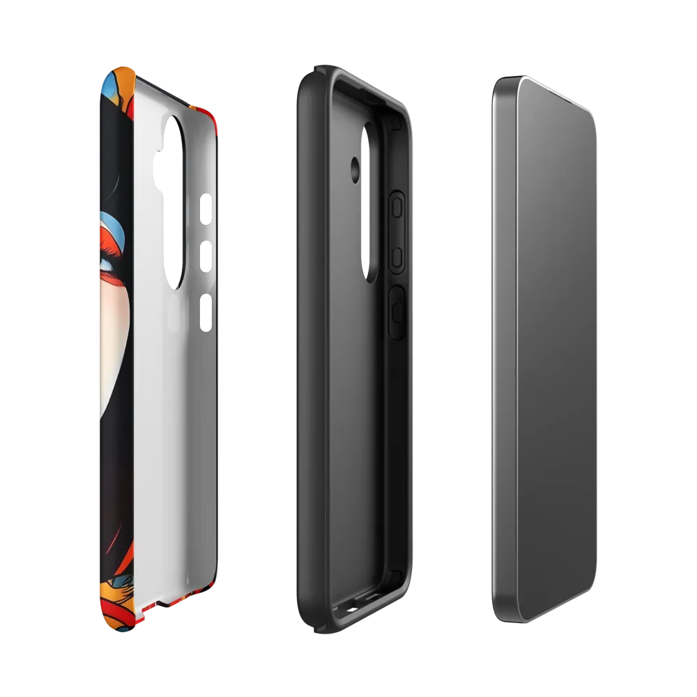 Vibrant Elegance | Phone Case |  S24 | Tough Case | Matte