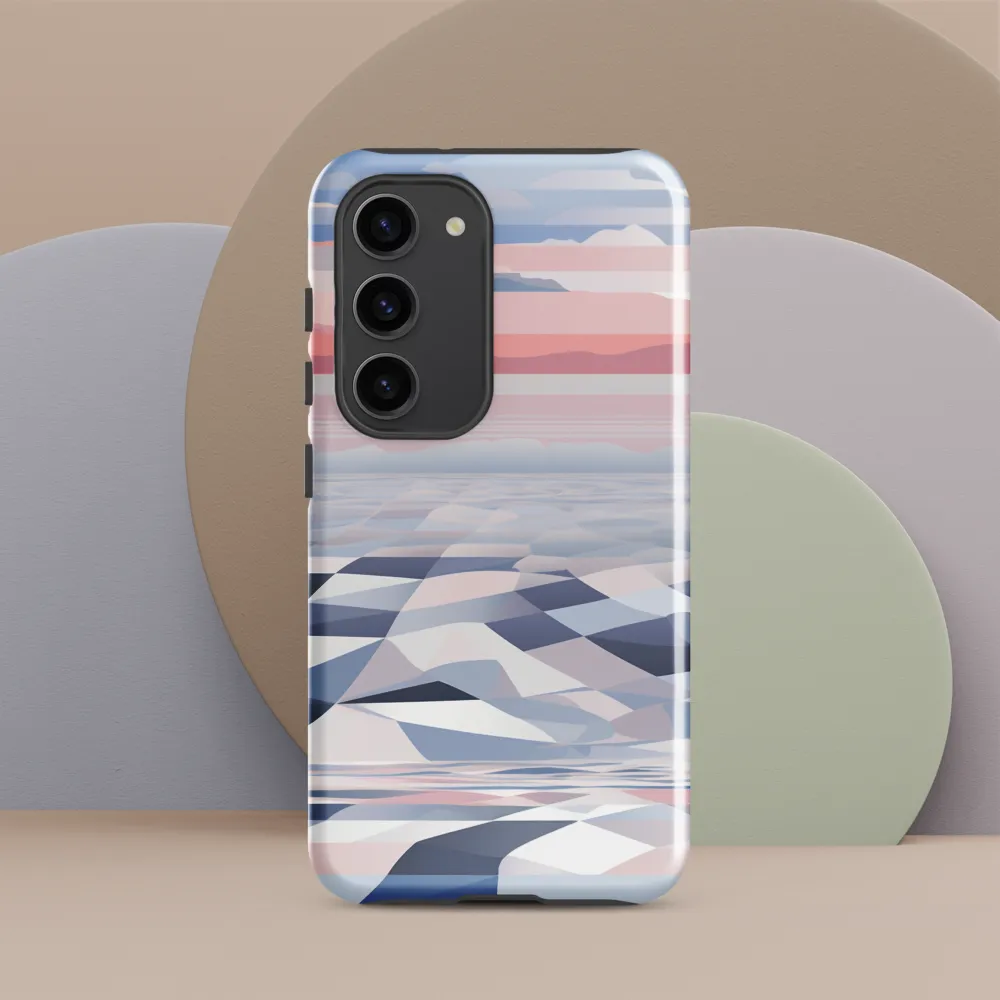 Serenity in Abstraction | Phone Case |  S23 | Tough Case | Glossy