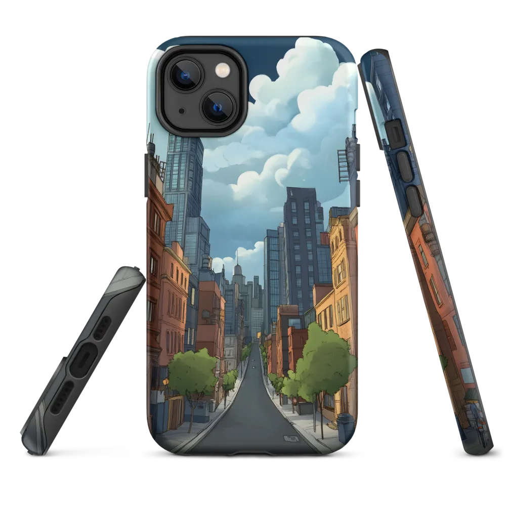 Urban Serenity: A Digital Cityscape