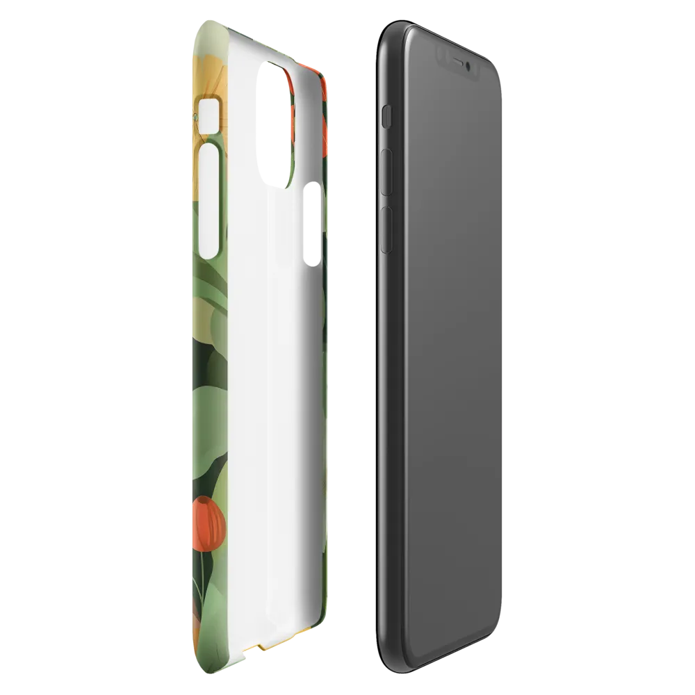 Nature's Serenity: A Modern Portrait | Phone Case |  11 Pro Max | Snap Case | Glossy