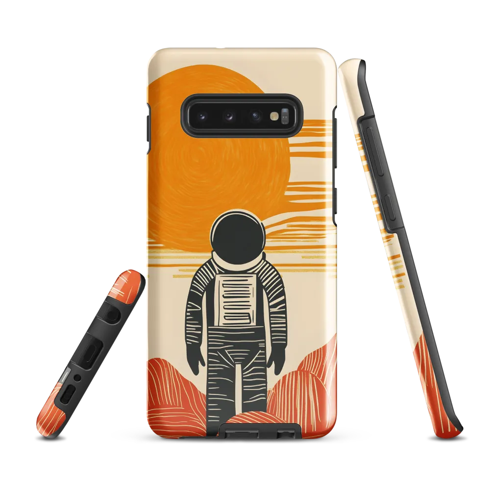 Contemplation on a Distant World | Phone Case |  S10 Plus | Tough Case | Glossy