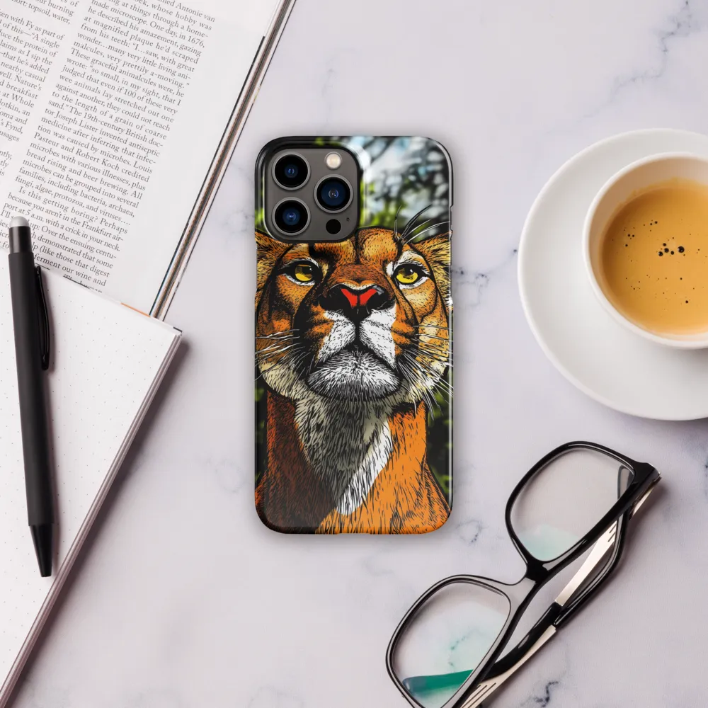 Regal Gaze: The Lioness in Focus