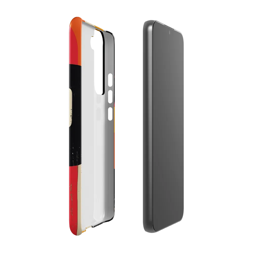 Colorful Curves: Numbers in Harmony | Phone Case |  S22 Plus | Snap Case | Glossy