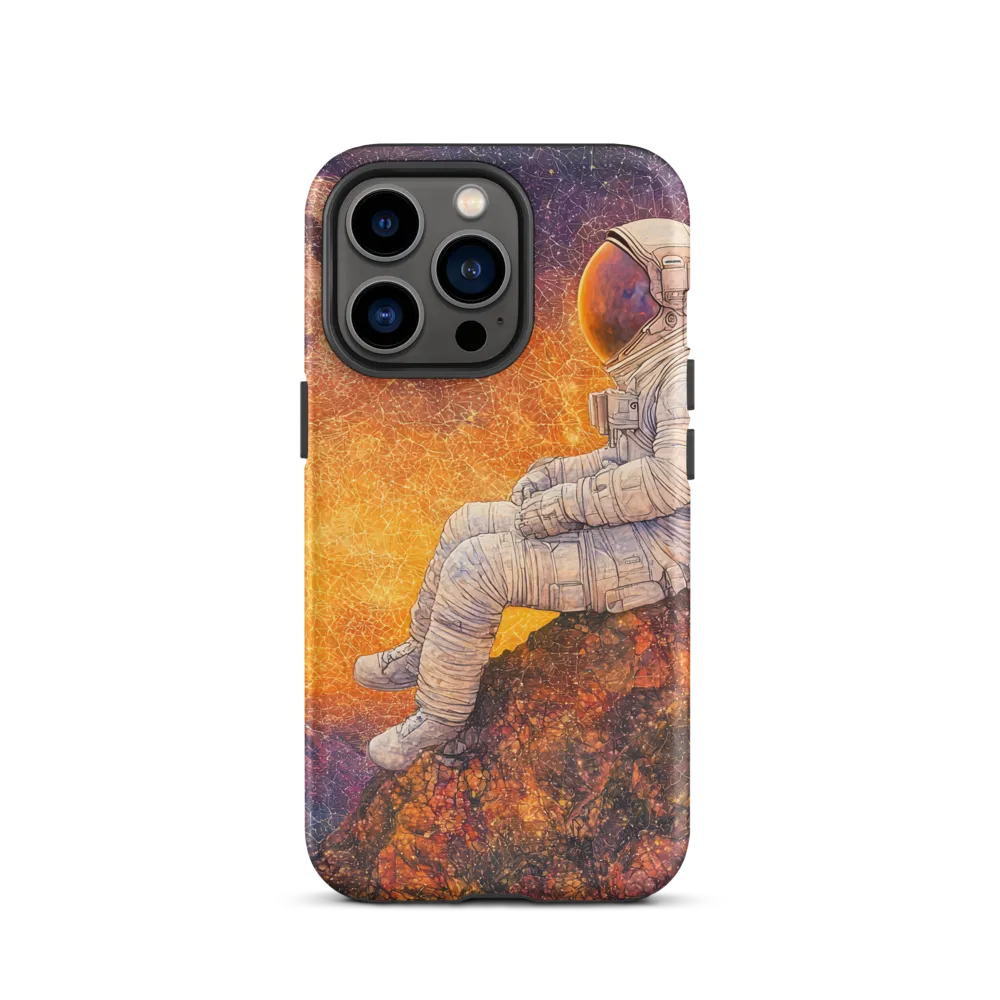 Cosmic Contemplation | Phone Case |  13 Pro | Tough Case | Matte