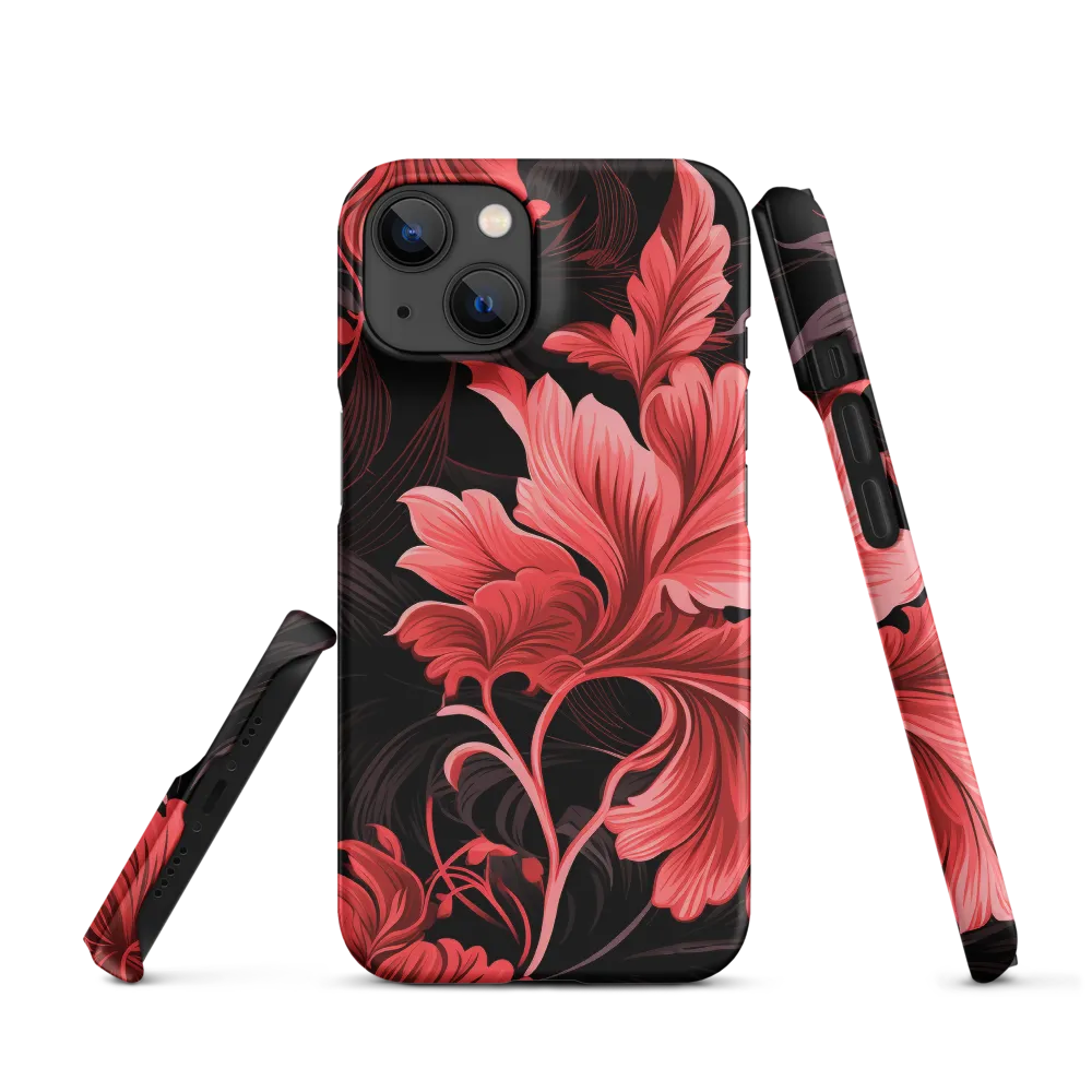 Tropical Elegance in Red