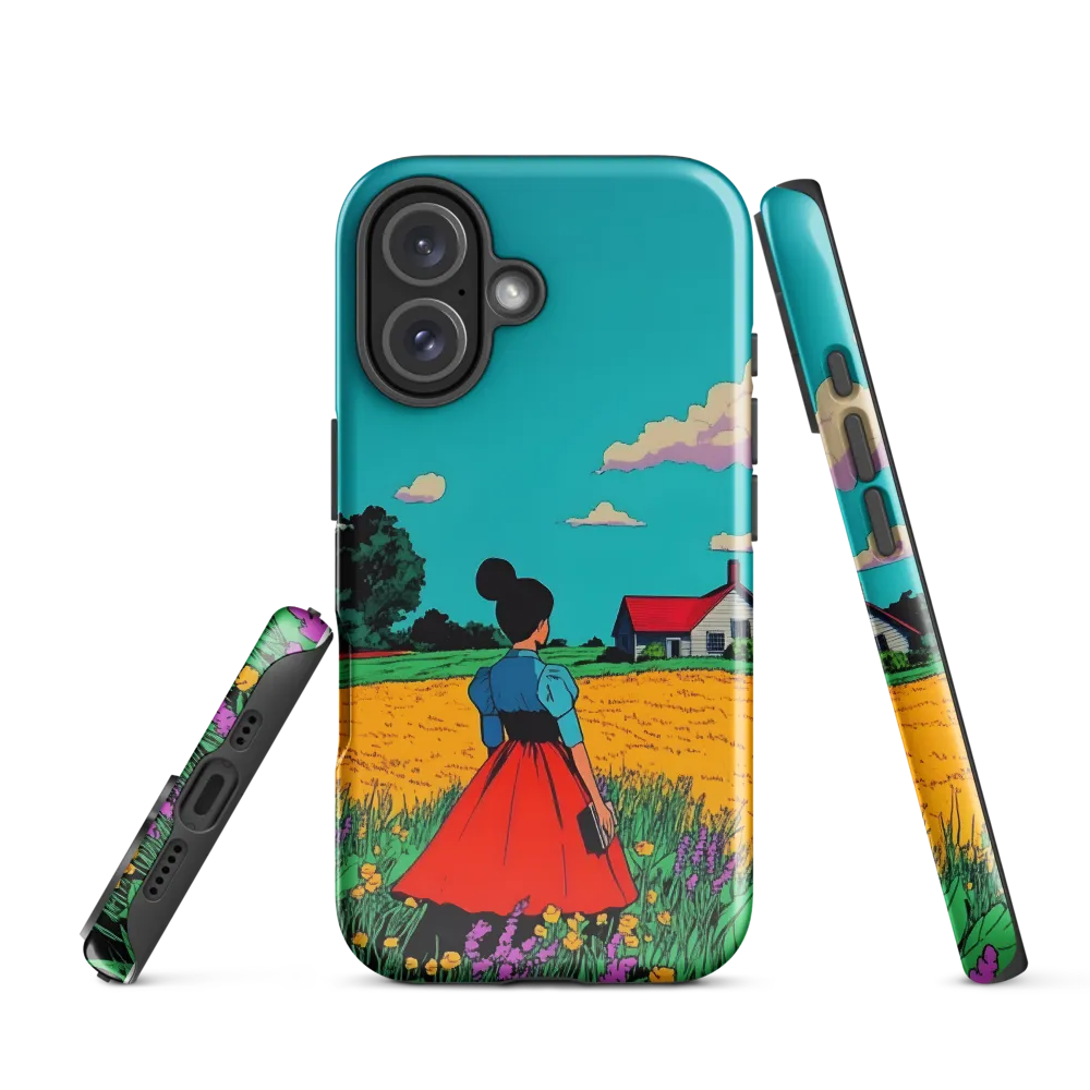 Whispers of a Sunlit Meadow | Phone Case |  16 | Tough Case | Glossy