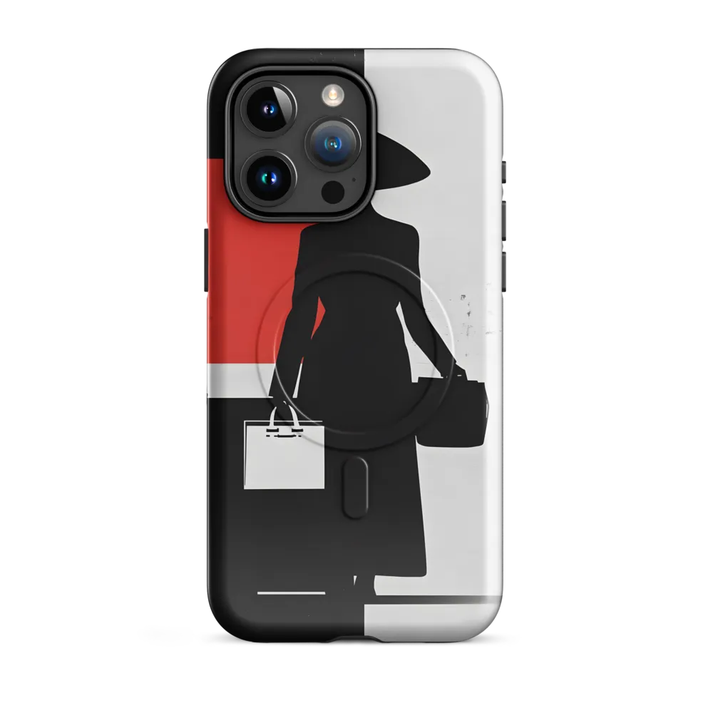 Silhouette of Elegance | Phone Case |  15 Pro Max | MagSafe® Tough Case | Glossy