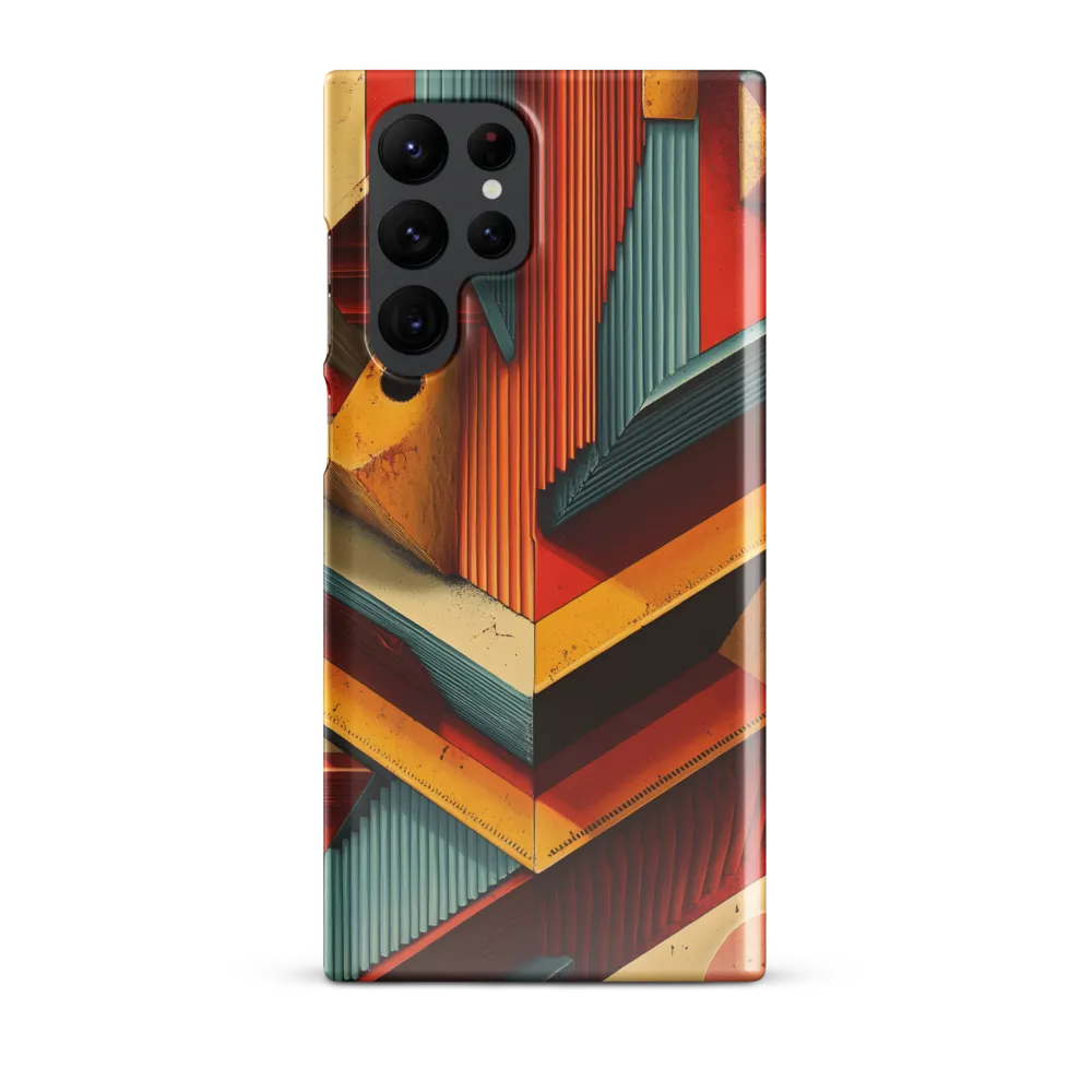 Geometric Harmony | Phone Case |  S22 Ultra | Snap Case | Glossy