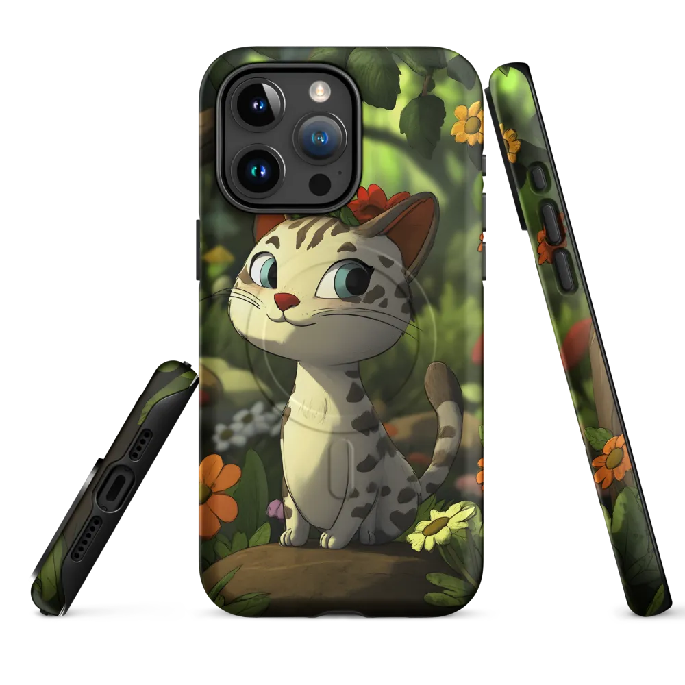Whimsical Forest Cat