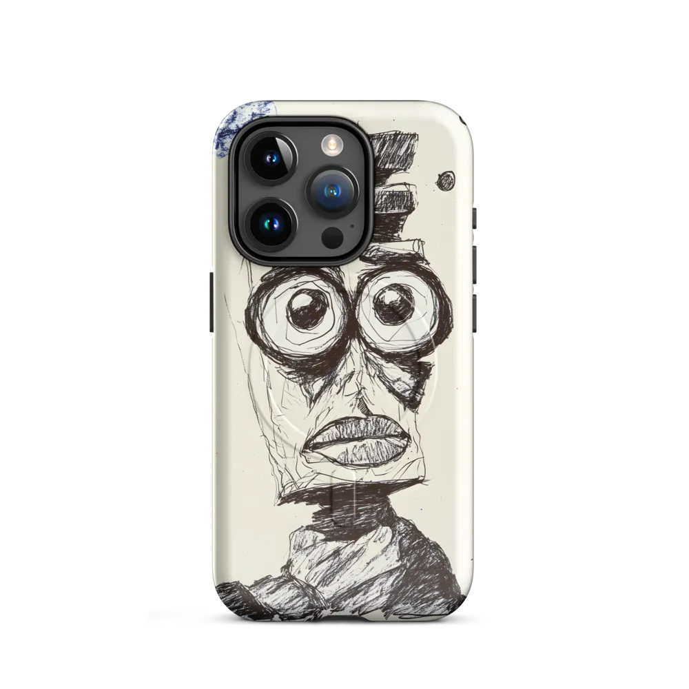 Abstract Surrealist Figure in Cubism