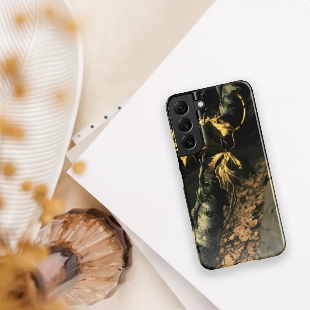 Golden Serenity: A Close Encounter with Nature