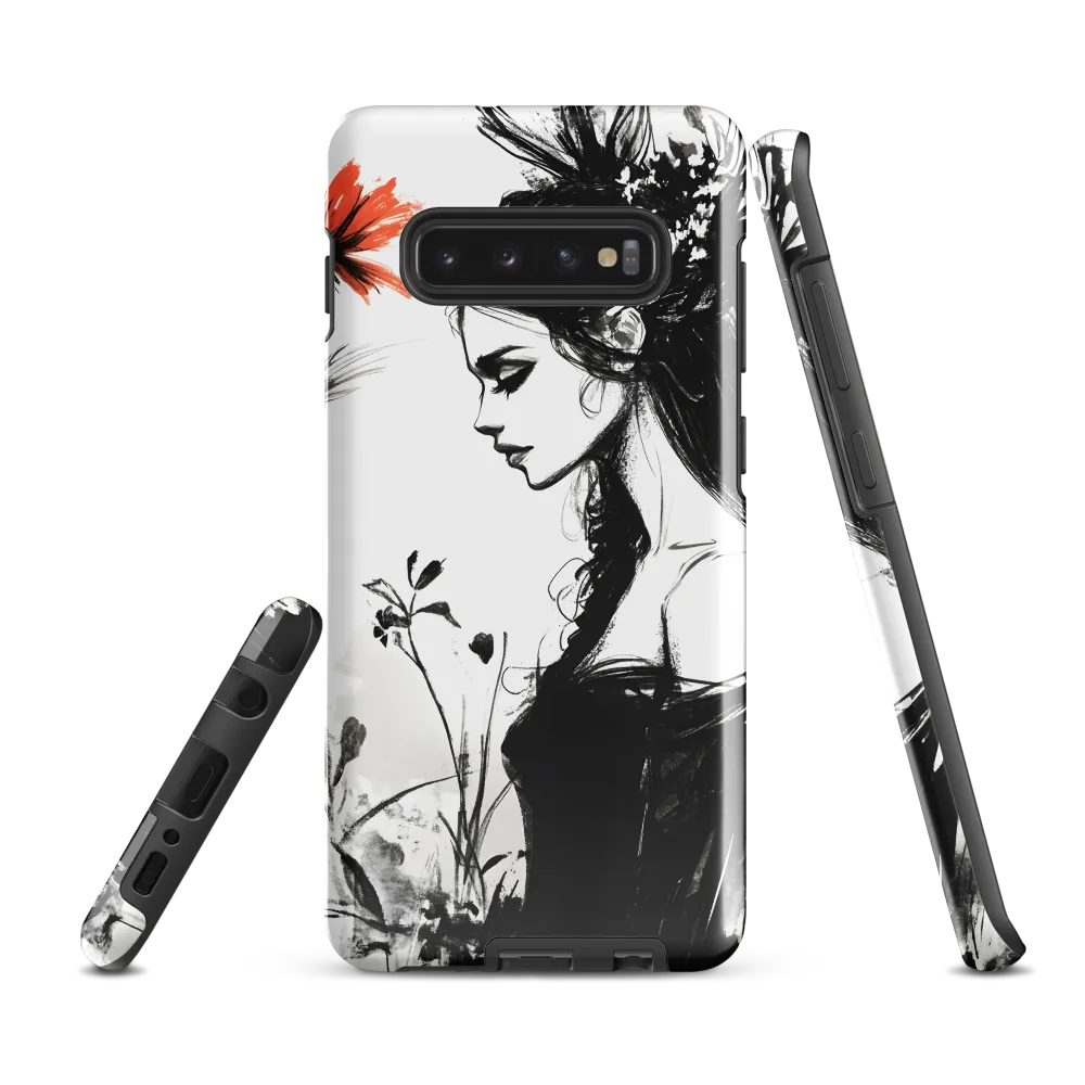 Whispers of Elegance | Phone Case |  S10 Plus | Tough Case | Glossy