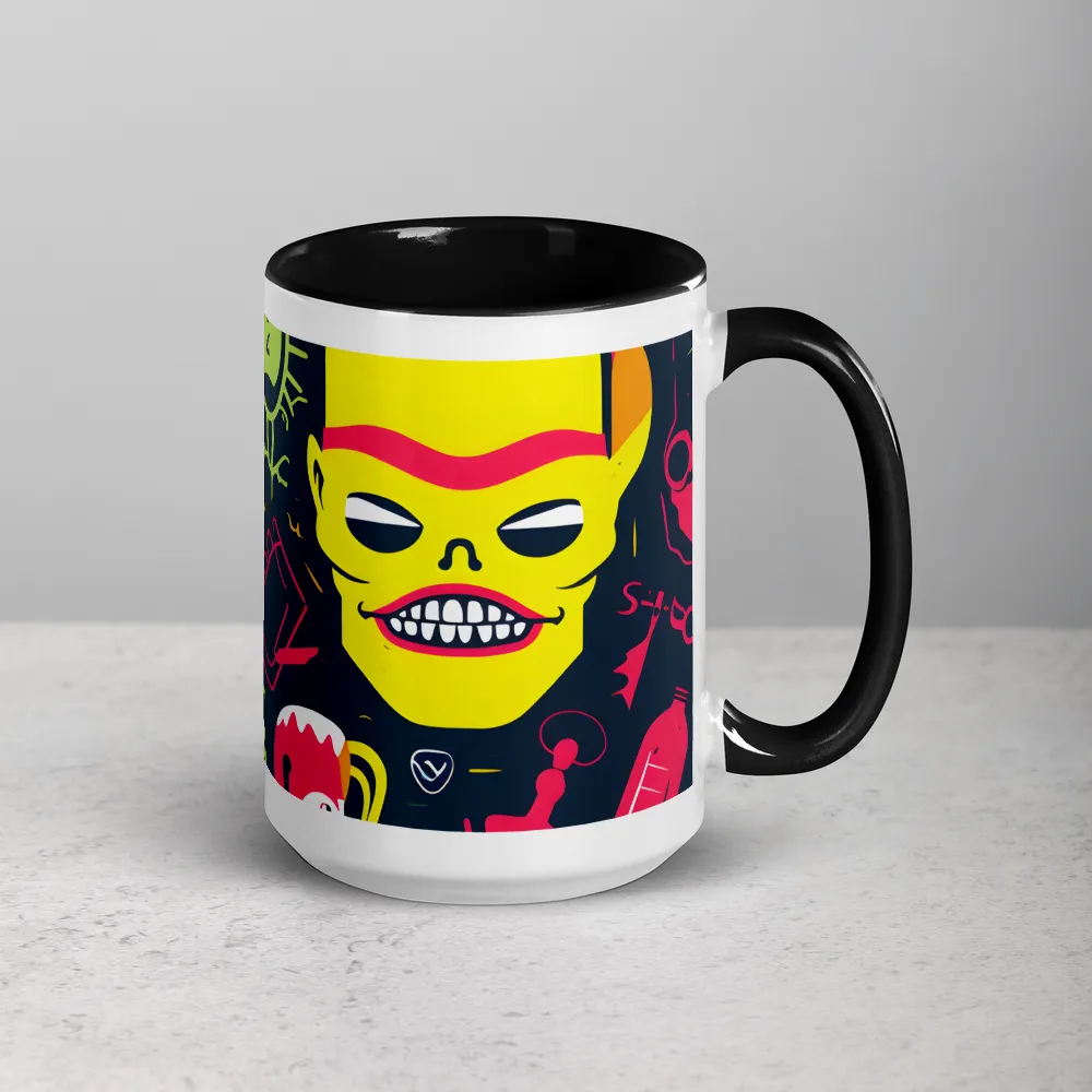 Neon Revelry: A Quirky Exploration of Modern Pop Art