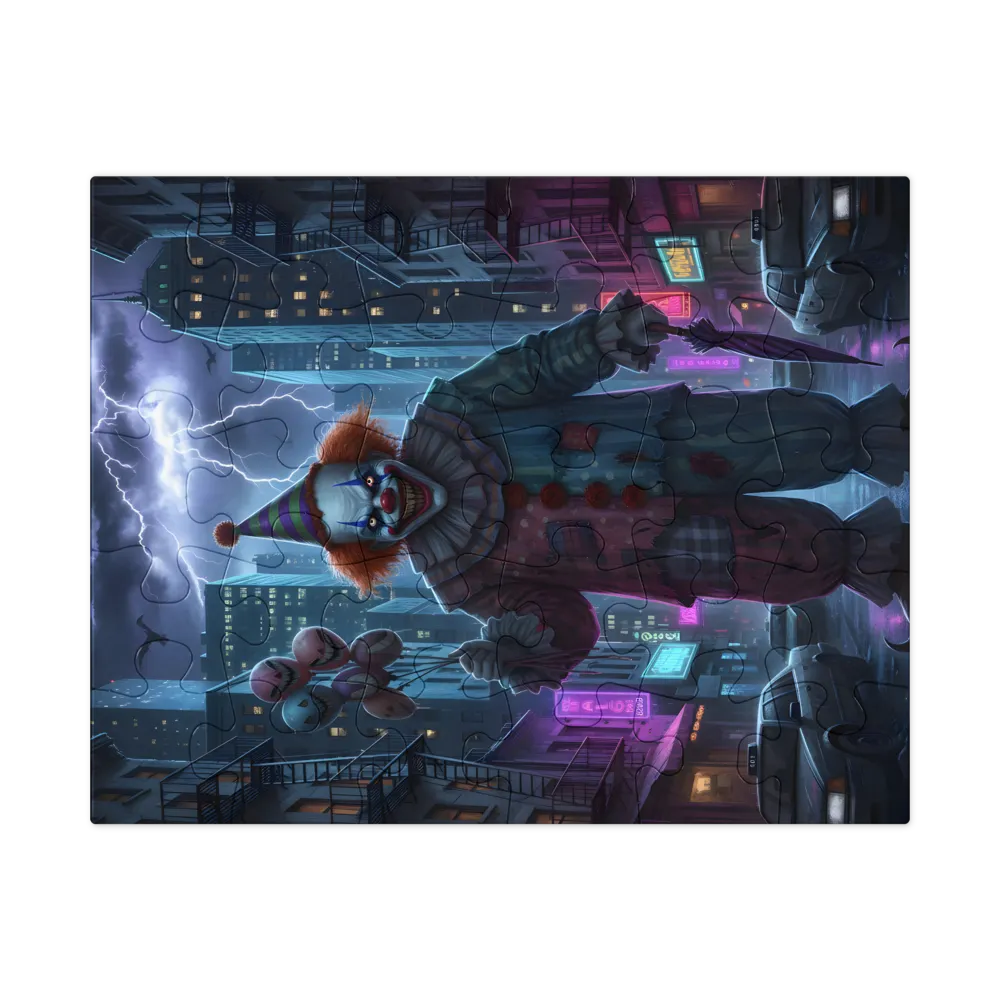 Midnight Menace 
 Jigsaw Puzzle in Tin Box