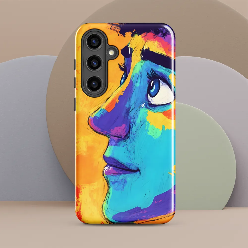 Whispers of Curiosity | Phone Case |  S24 Plus | Tough Case | Glossy