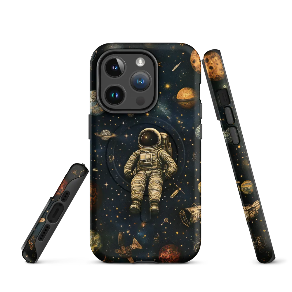 Cosmic Voyage: An Astronaut's Solitude
