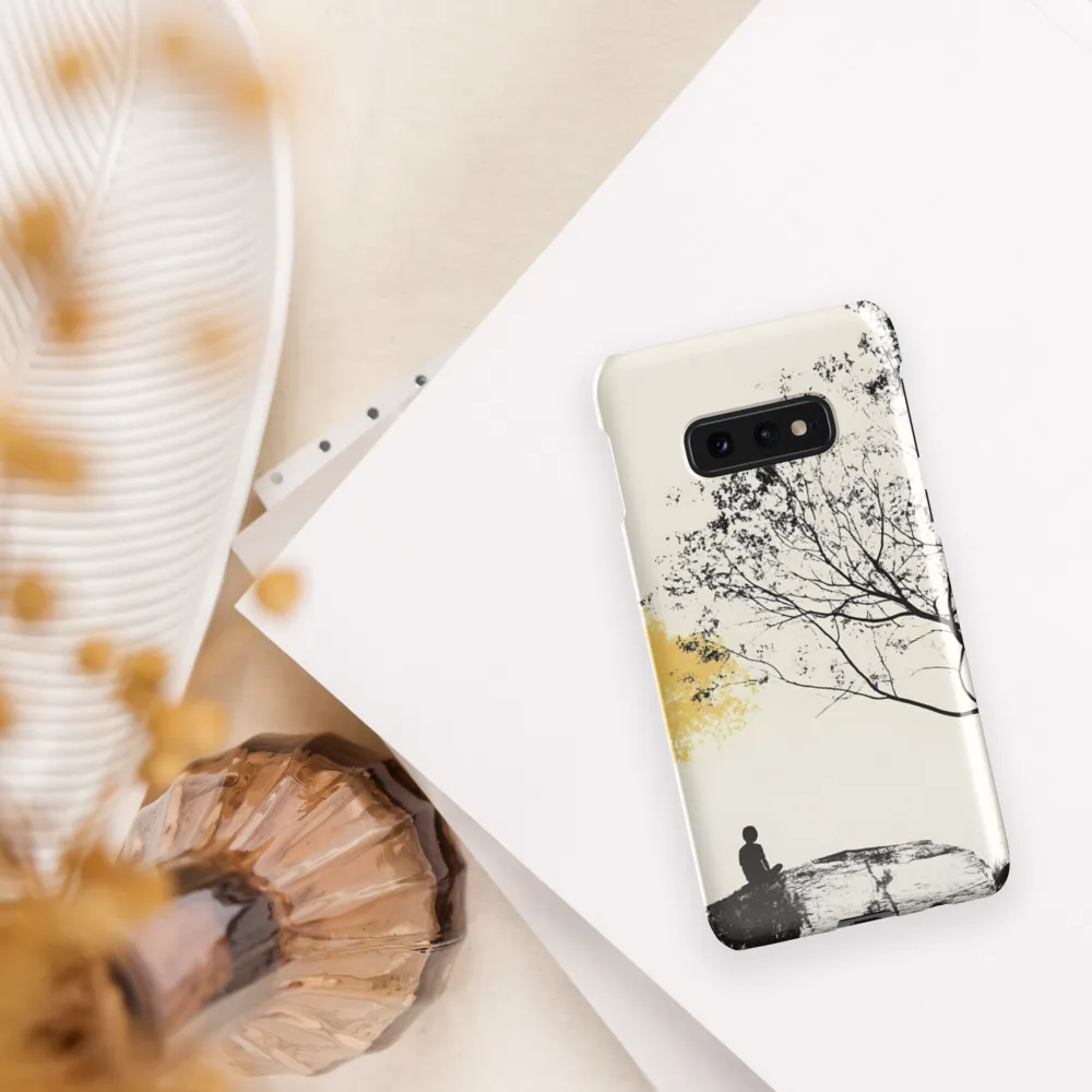 Whispers of Solitude | Phone Case |  S10e | Snap Case | Glossy