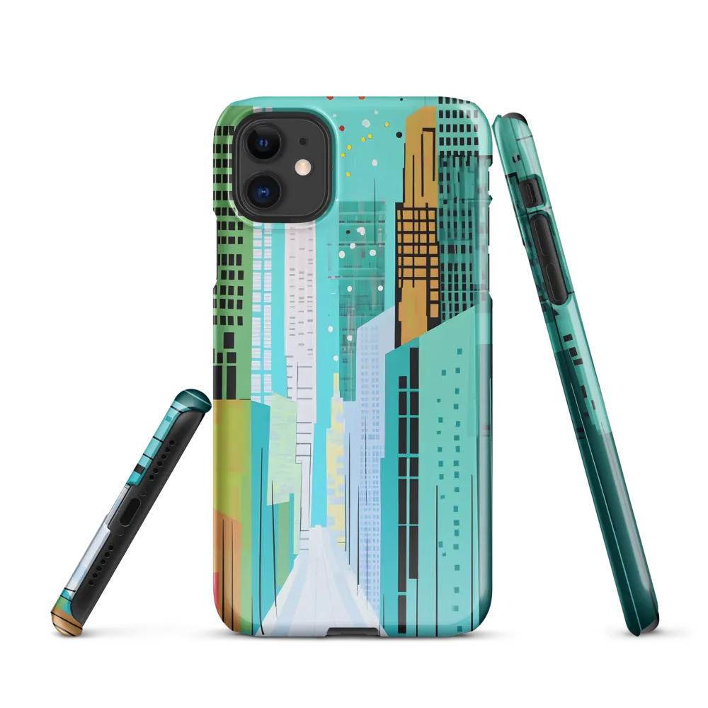 Urban Symphony in Turquoise