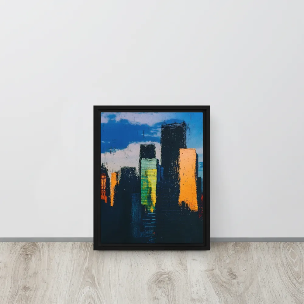 Reflections of Tranquility | Canvas with Black Frame | 11″×14″
