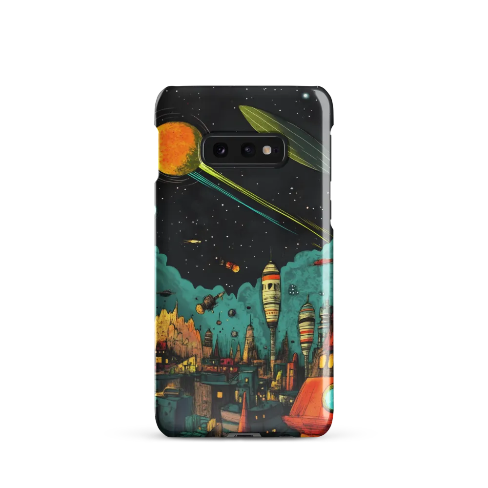 Galactic Cityscape: A Journey Through Imagination