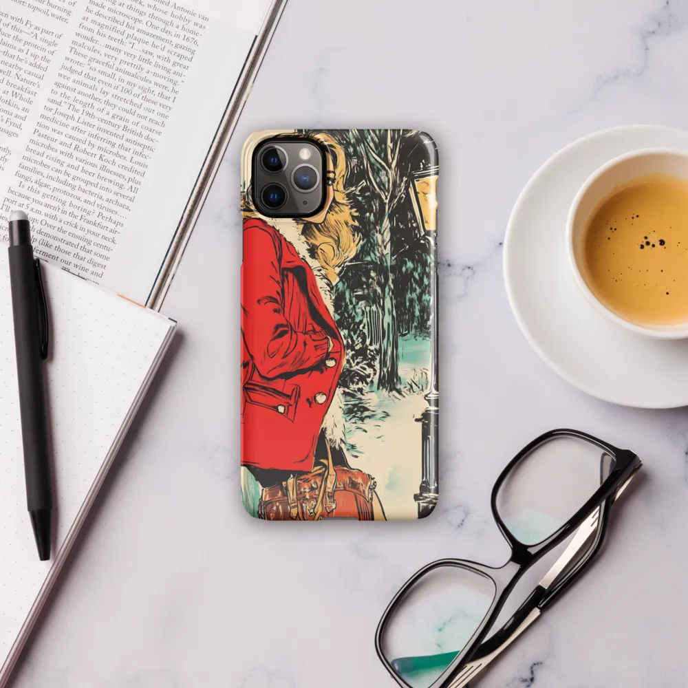 Winter Glamour in Red | Phone Case |  11 Pro Max | Snap Case | Glossy