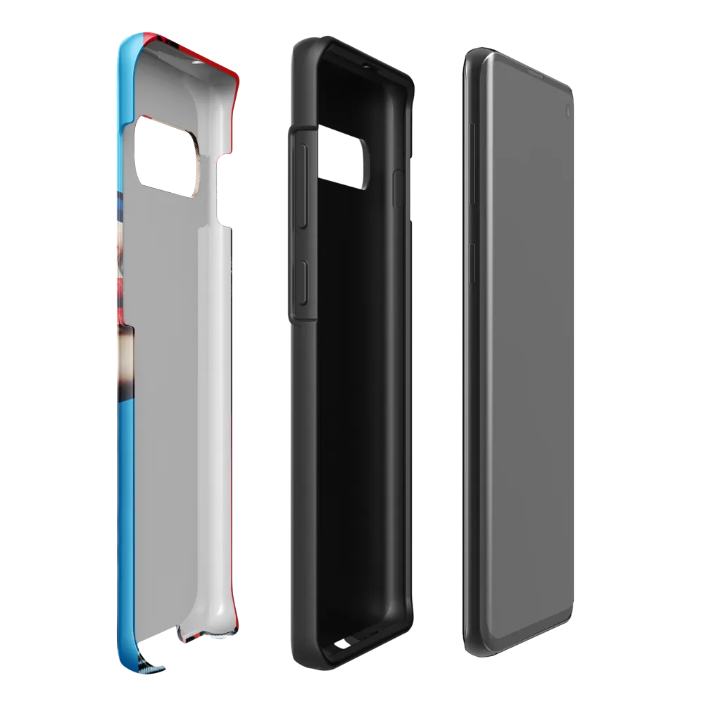 Vibrant Fusion of Fashion and Color | Phone Case |  S10 Plus | Tough Case | Glossy