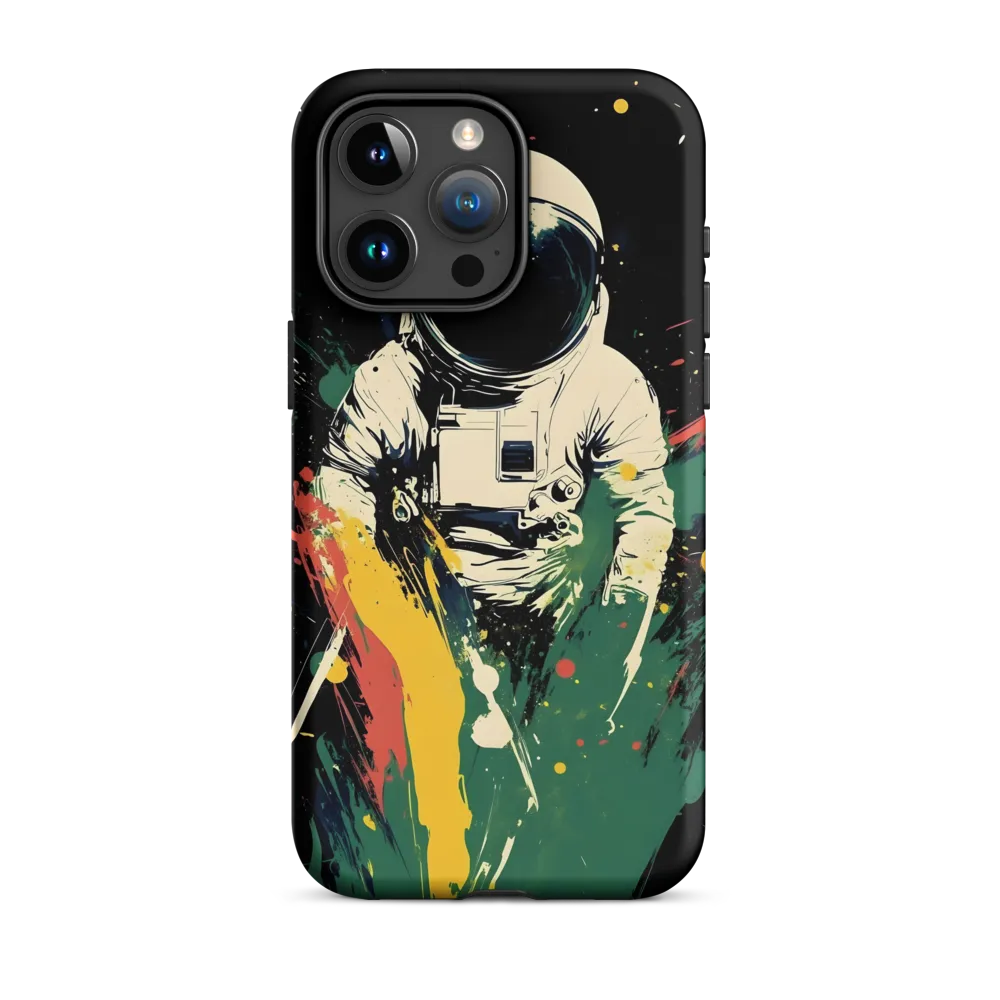 Cosmic Splash: The Astronaut's Journey