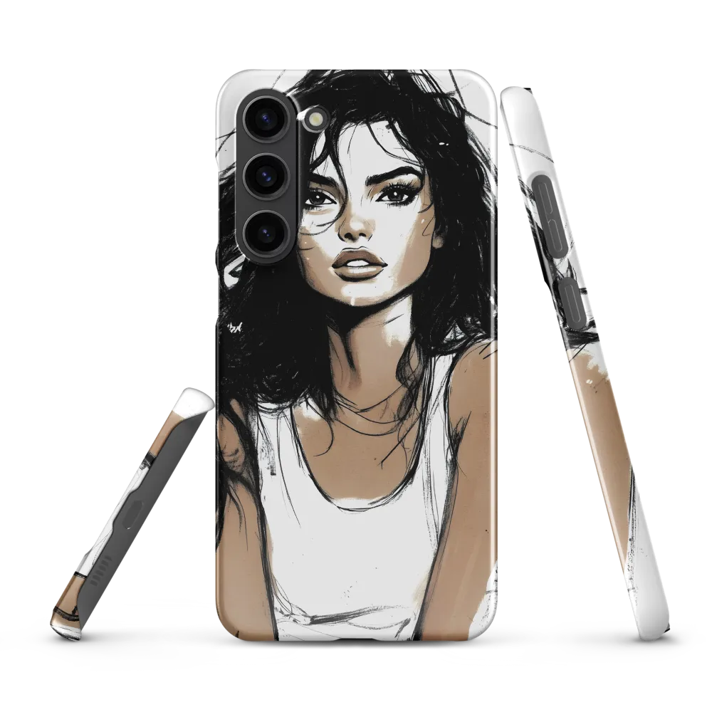 Whispers of Elegance | Phone Case |  S23 Plus | Snap Case | Glossy